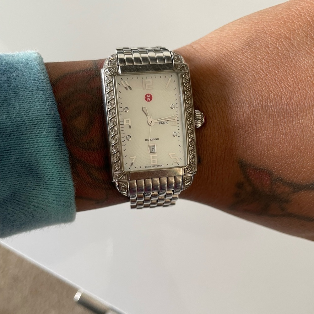 Michele Milou Park Diamond Watch - Picture 6 of 6